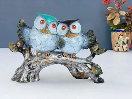 Owl Family on Tree | Symbol of Wisdom and Knowledge