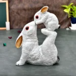 Elegant Rabbit Showpiece | Decorative Figurine for Home & Office Decor